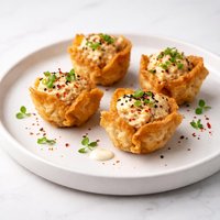 Crunchy Crab Puffs