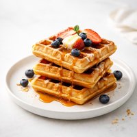 Crunchy Delicious Waffles