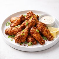 Crunchy Devilish Wings Baked