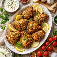 Crunchy Garlic Chicken