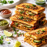 Crunchy Indian Style Sandwiches