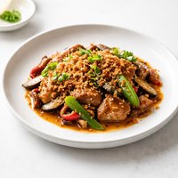 Crunchy Oriental Pork Casserole