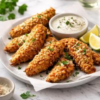 Crunchy Parmesan Chicken Tenders