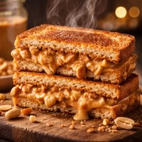 Crunchy Peanut Butter Sandwich Oamc