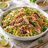 Crunchy Ramen Chicken Salad