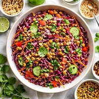 Crunchy Red Cabbage Salad