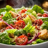 Crunchy Romaine Salad