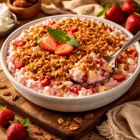 Crunchy Strawberry Jello Salad