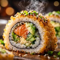 Crunchy Tempura Sushi Roll
