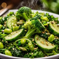 Crunchy Triple Green Salad