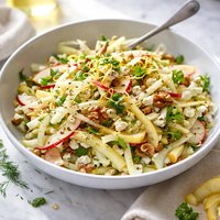 Crunchy Yummy Salad Fennel and Apple Salad