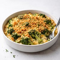 Crust Topped Broccoli and Cheese Casserole