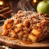 Crustless Apple Cinnamon Pie