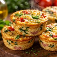 Crustless Breakfast Quiche Muffins