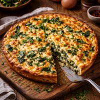 Crustless Swiss Chard Quiche