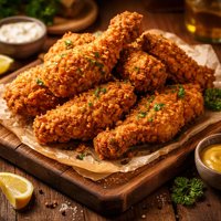 Crusty Fried Chicken