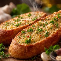 Crusty Italian Garlic Bread