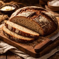 Crusty Sourdough Rye Bread