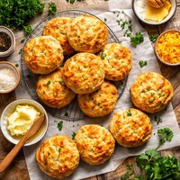 Crusty Yummy Biscuits