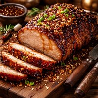 Crystal or Rock Candied Pork Roast