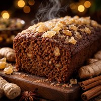 Crystallized Ginger Gingerbread