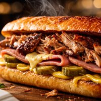 Cuban Pork Roast Sandwich