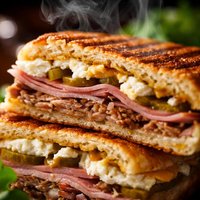 Cuban Sandwich with Fresh Goat Cheese