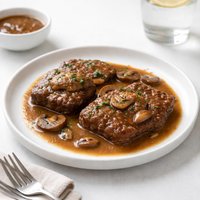Cube Steaks Baked in Gravy