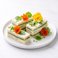 Cucumber and Mastershalum Tea Sandwiches Tasty Dish