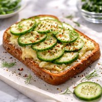Cucumber Cheese Melt