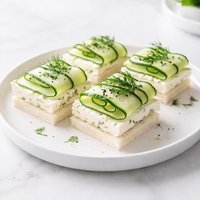 Cucumber Cocktail Sandwiches
