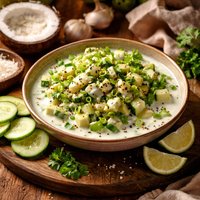 Cucumber Coconut Milk Raw Vegan