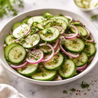 Cucumber Onion Salad