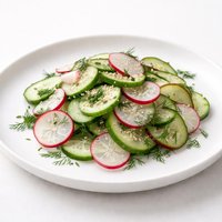 Cucumber Radish Salad
