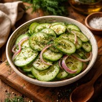 Cucumber Salad Swedish Style