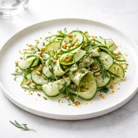 Cucumber Salad with Tarragon Dijon Dressing