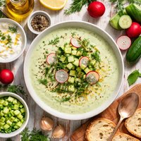 Cucumber Soup Soppa P Gurka