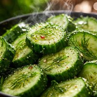 Cucumbers with Dill