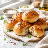 Cumin Bread Rolls a B M