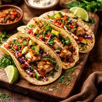 Cumin Seasoned Fish Tacos
