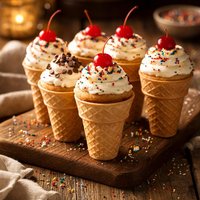 Cupcake Cones