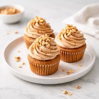 Cupcakes with Peanut Butter Icing