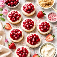 Cupids Cherry Cheesecakes