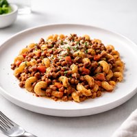 Curly Pasta Goulash