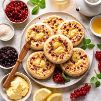 Currant and Tea Crumpets