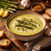 Curried Asparagus Vichyssoise