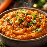 Curried Carrot Bean Dip