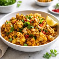 Curried Cauliflower or Gobi Gobi