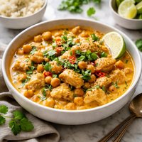 Curried Chicken and Chickpeas