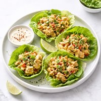 Curried Chicken Lettuce Wraps